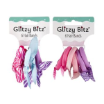 Hairband Elastics with Bows 6 Piece